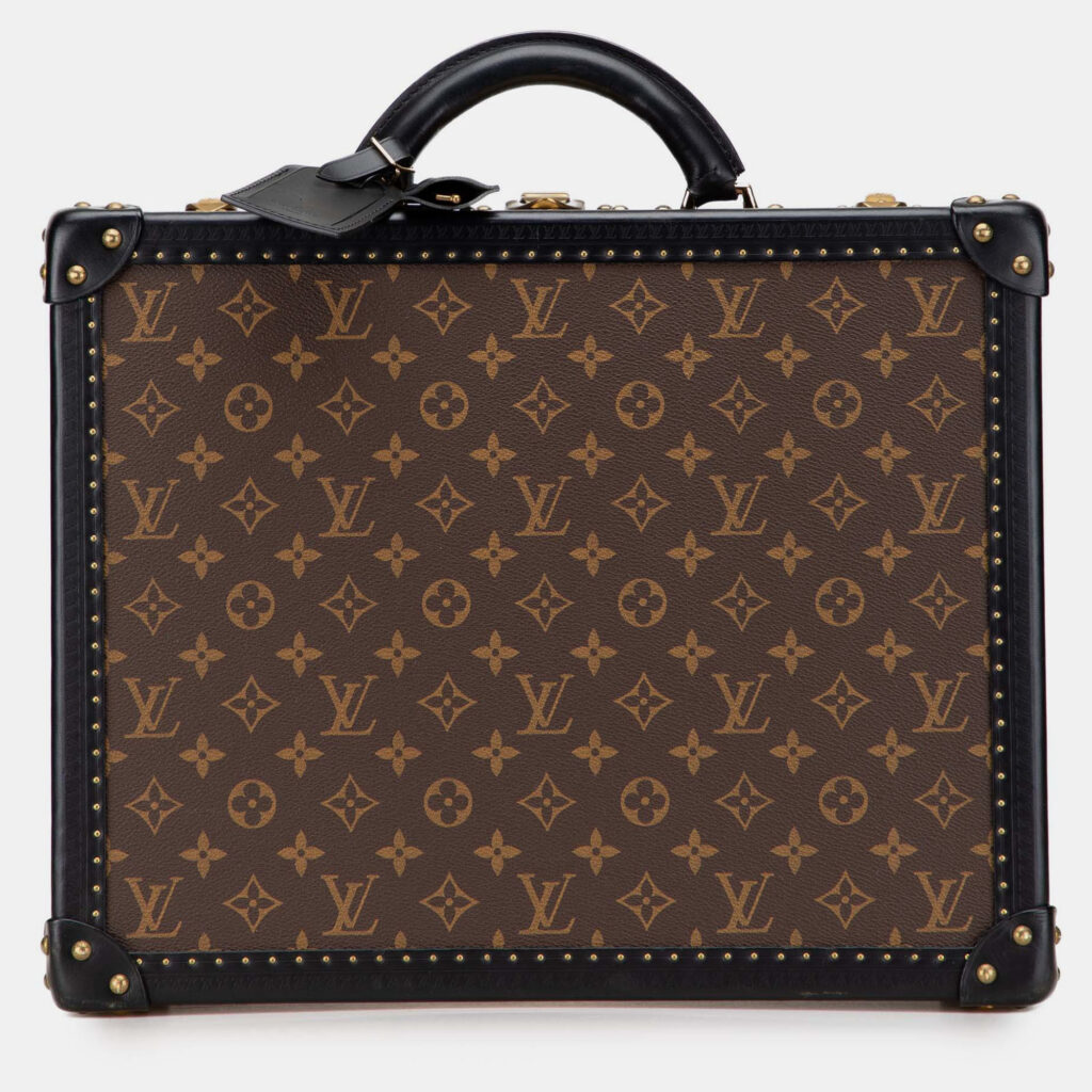 Louis Vuitton Brown Monogram Reverse Cotteville 40 Louis Vuitton Brown Monogram Reverse Cotteville 40