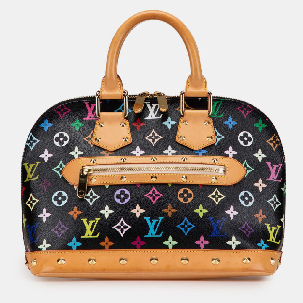 Louis Vuitton Black Monogram Multicolore Alma PM