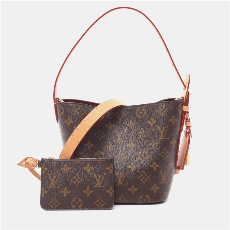 Louis Vuitton All-In BB Handbag Coated Canvas And Leather Monogram Brown Louis Vuitton All-In BB Handbag Coated Canvas And Leather Monogram Brown