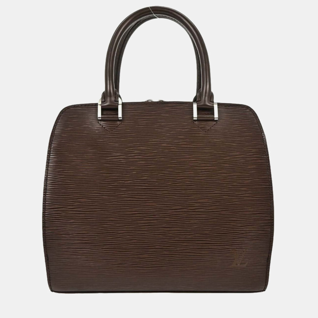 Louis Vuitton Brown Epi Pont Neuf Handbag