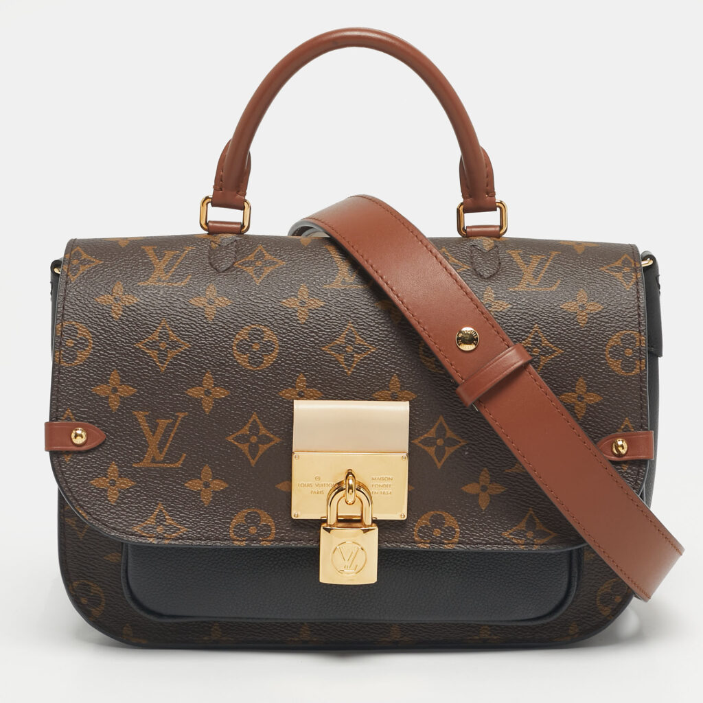 Louis Vuitton Black Monogram Canvas Vaugirard Bag Louis Vuitton Black Monogram Canvas Vaugirard Bag
