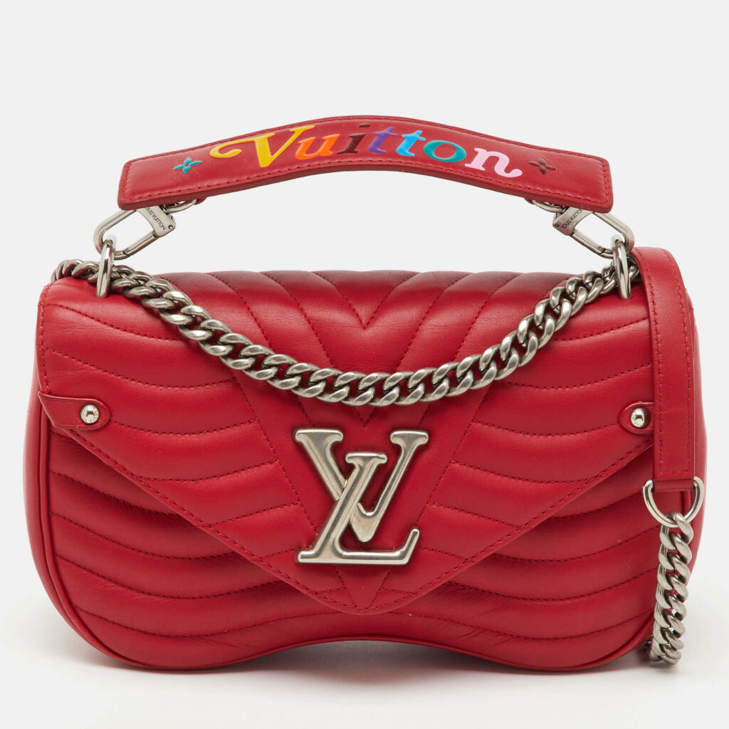 luxury-women-louis-vuitton-used-handbags-p1219131-010-1.jpg Louis Vuitton Ecarlate Leather New Wave Chain MM Bag