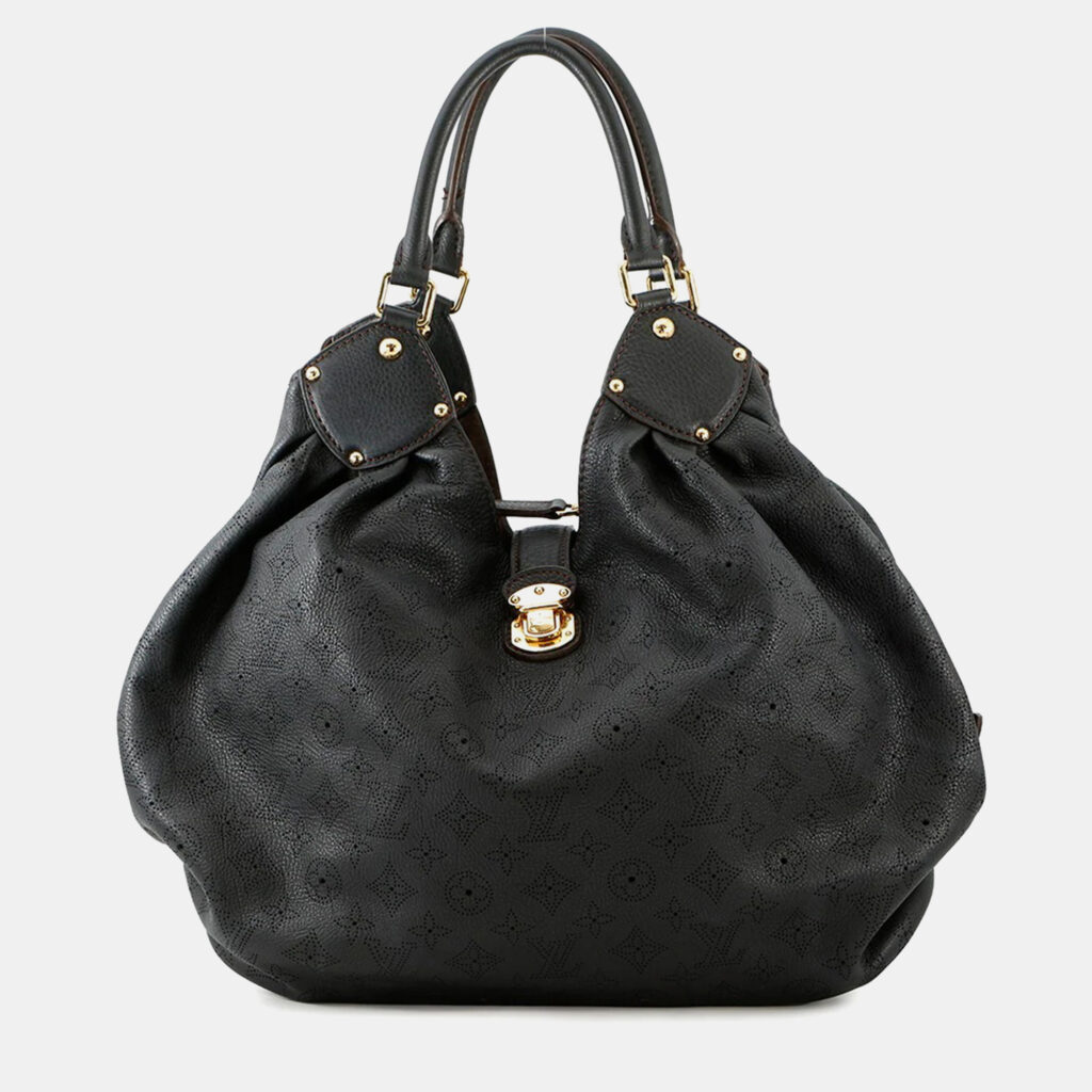 Louis Vuitton Mahina Noir Monogram Mahina Size L