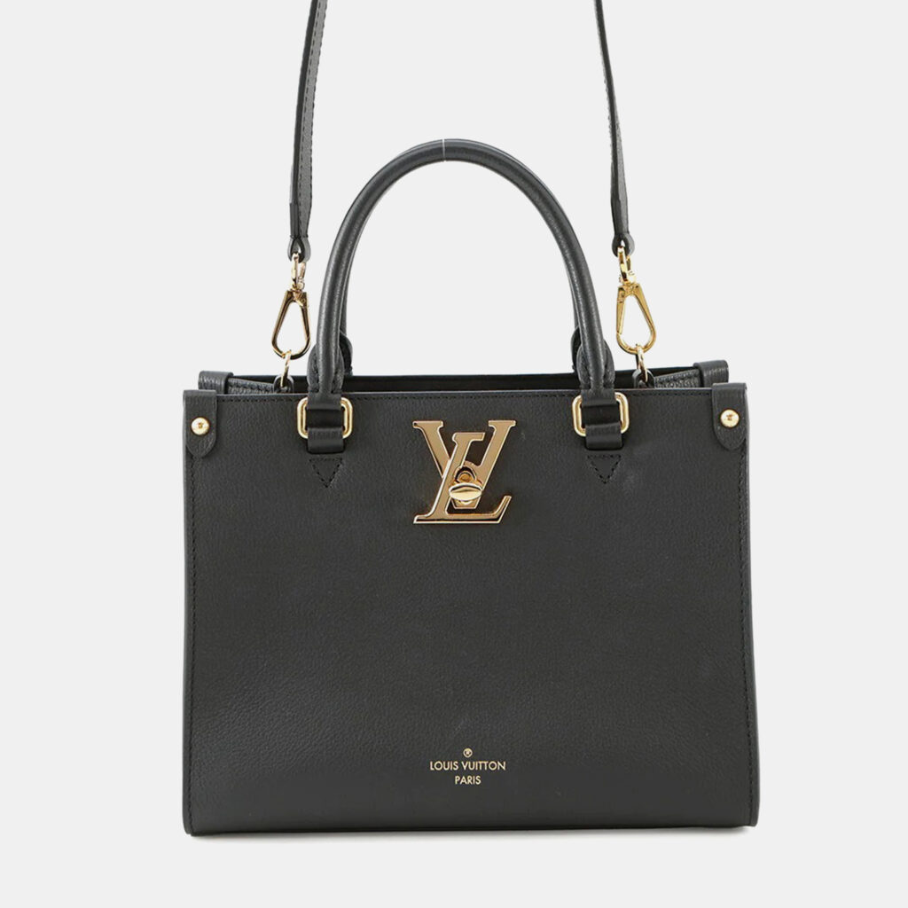 Louis Vuitton Padlock & Go Noir Grained Calf Leather Louis Vuitton Padlock & Go Noir Grained Calf Leather