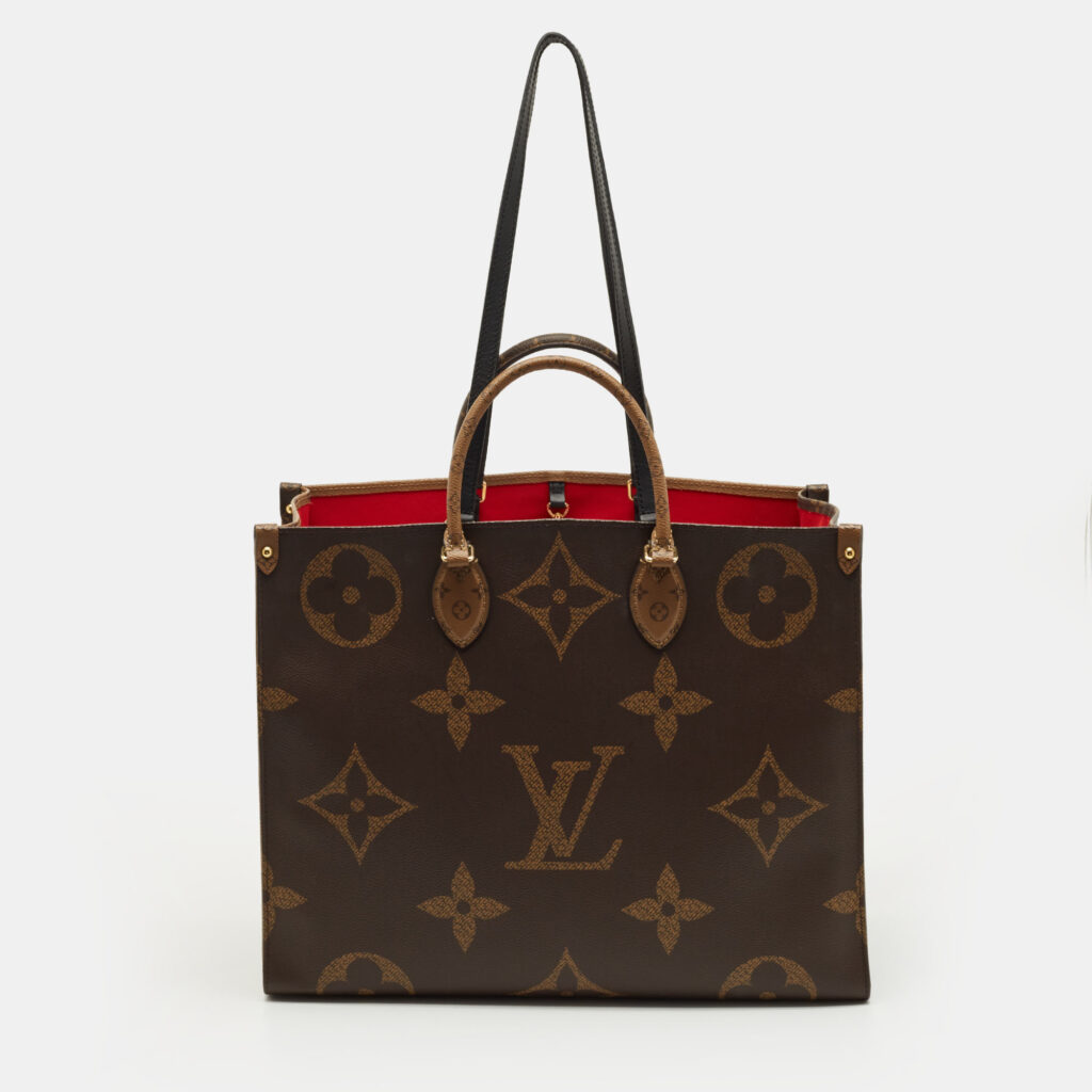 Louis Vuitton Monogram Reverse Giant Canvas OnTheGo GM Bag
