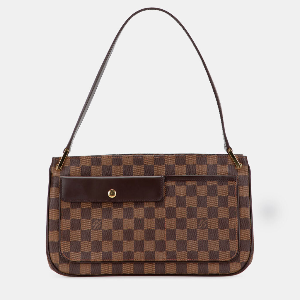 luxury-women-louis-vuitton-used-handbags-p1220387-001.jpg Louis Vuitton Brown Damier Ebene Aubagne