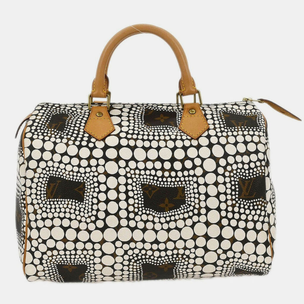 Louis Vuitton White Monogram Town Speedy 30 Handbag Louis Vuitton White Monogram Town Speedy 30 Handbag
