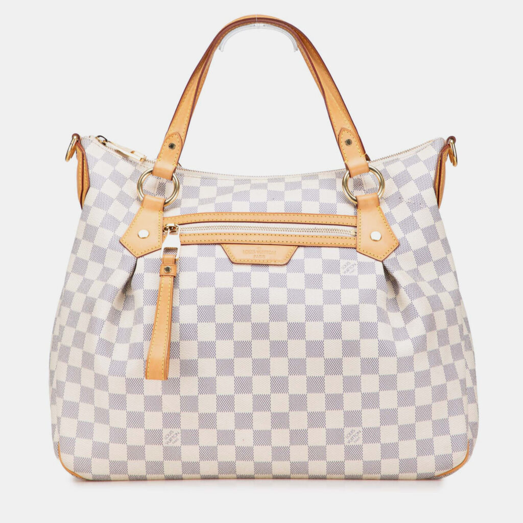luxury-women-louis-vuitton-used-handbags-p1220850-003-1.jpg Louis Vuitton White Damier Azur Evora MM