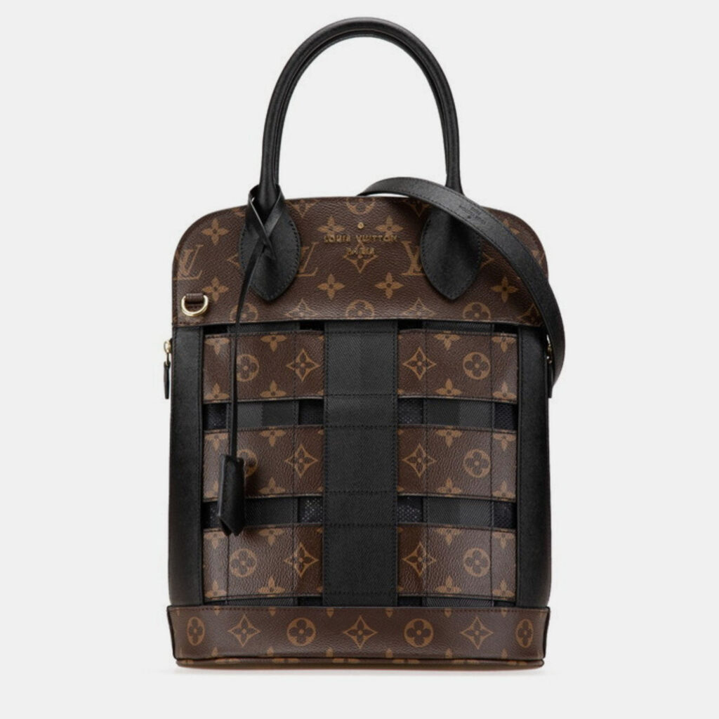 Louis Vuitton Tressage Monogram MM Tote Bag Louis Vuitton Tressage Monogram MM Tote Bag