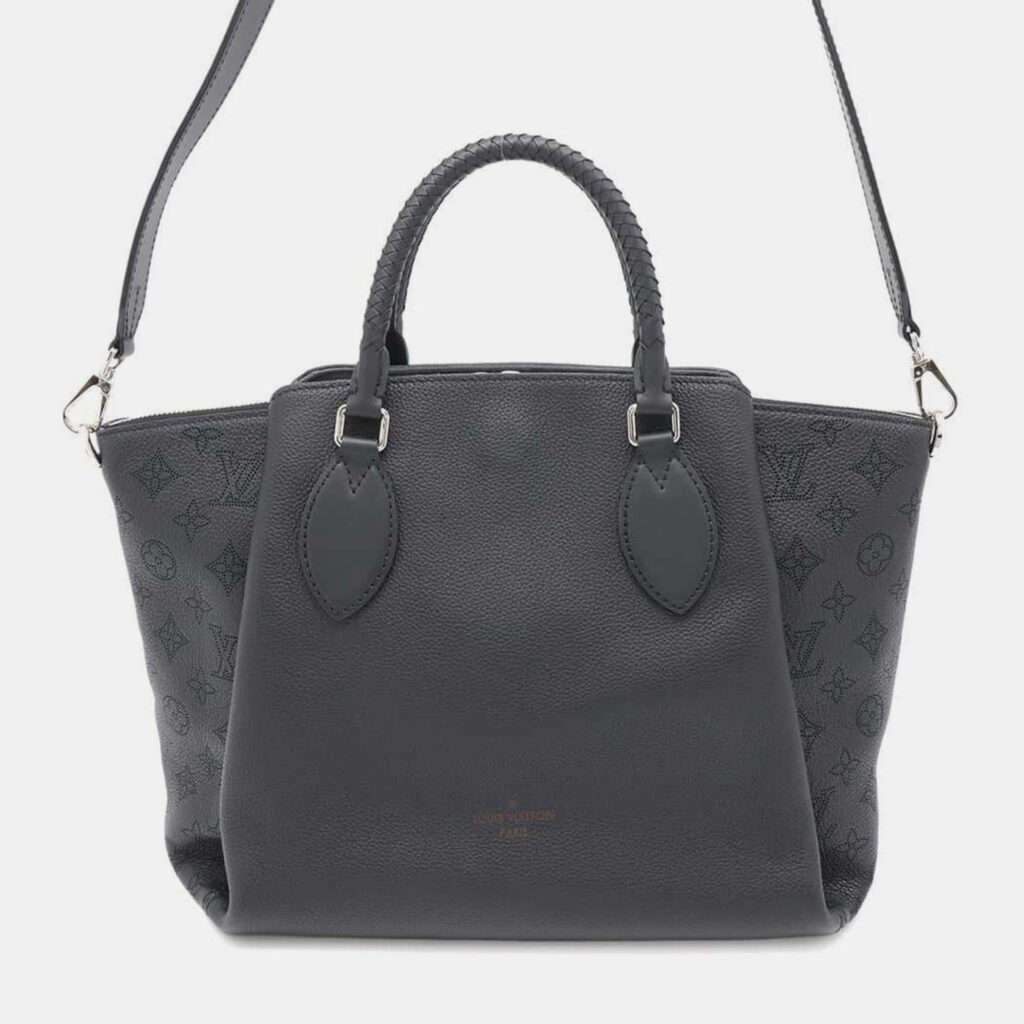 Louis Vuitton Haumea Galet Monogram Mahina Leather Tote Bag Louis Vuitton Haumea Galet Monogram Mahina Leather Tote Bag