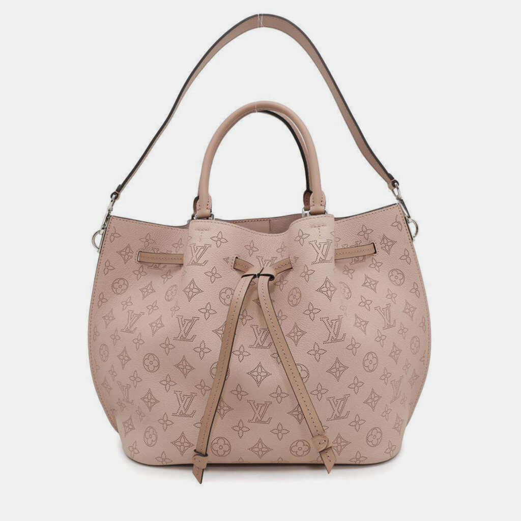 Louis Vuitton Mahina Girolata Pink Monogram Shoulder Bag Louis Vuitton Mahina Girolata Pink Monogram Shoulder Bag