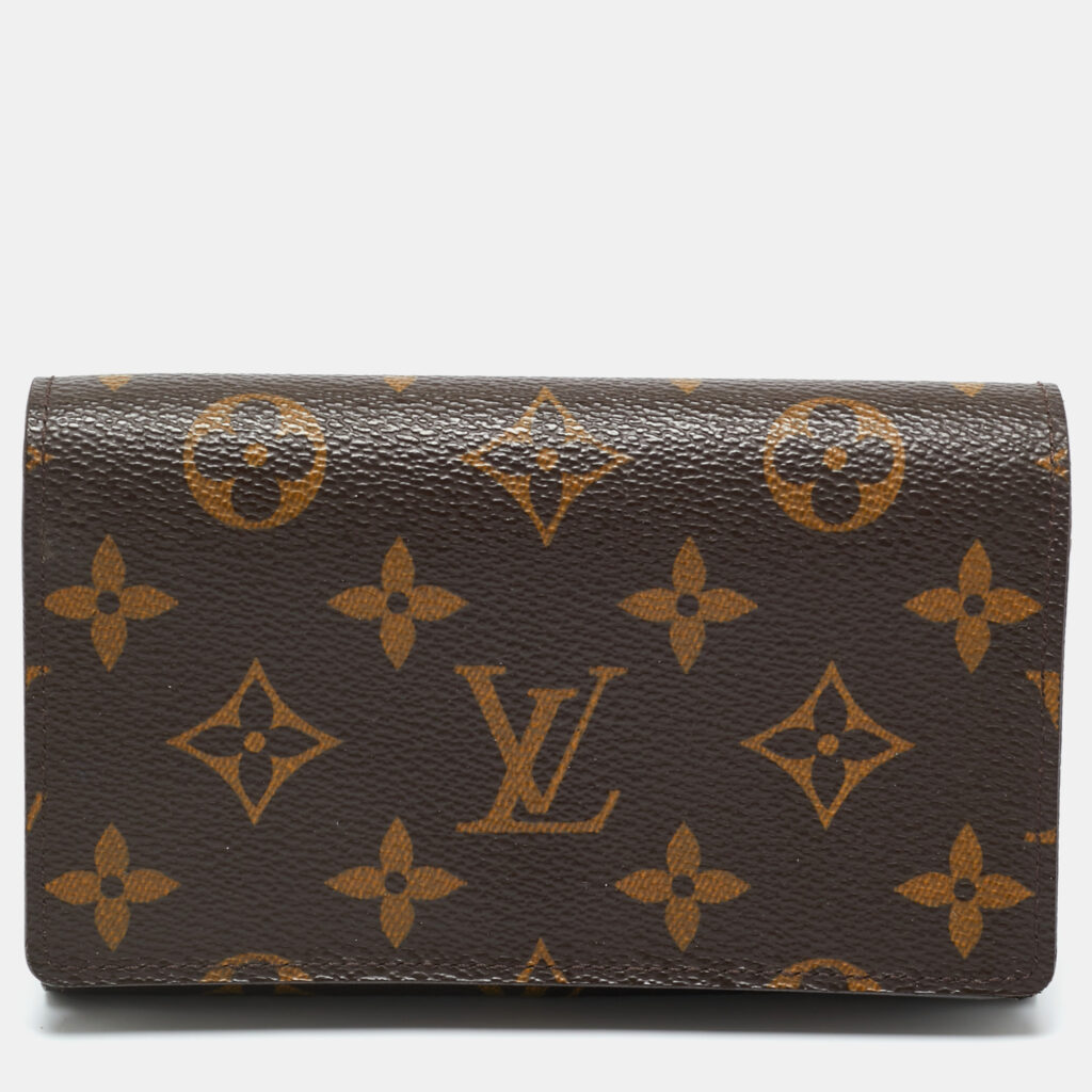 Louis Vuitton Monogram Canvas Porte Monnaie Tresor Wallet Louis Vuitton Monogram Canvas Porte Monnaie Tresor Wallet
