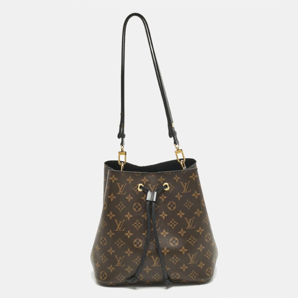 Louis Vuitton Black Monogram Canvas NeoNoe MM Bag Louis Vuitton Black Monogram Canvas NeoNoe MM Bag