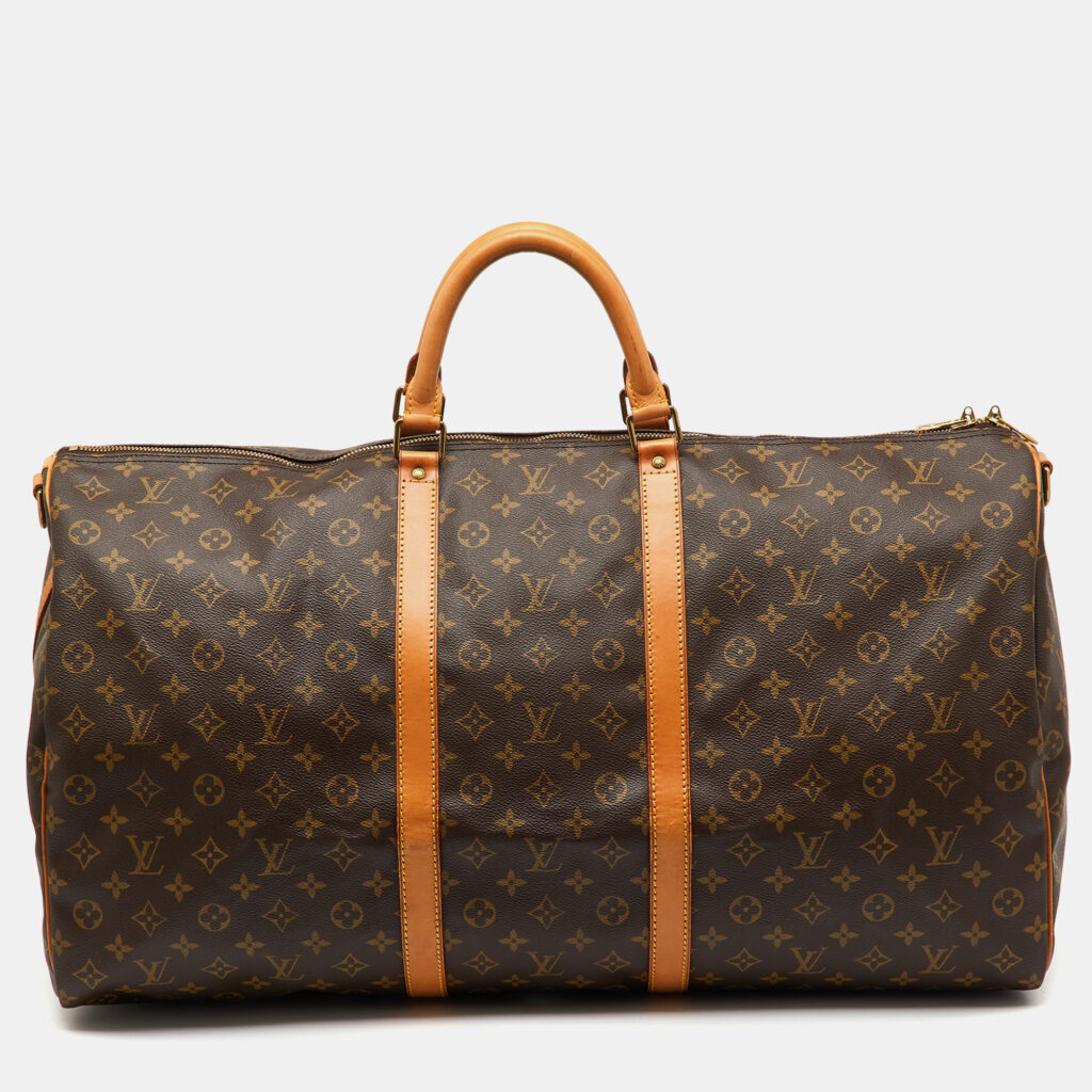 Louis Vuitton Monogram Canvas Keepall Bandoulière 60 Bag Louis Vuitton Monogram Canvas Keepall Bandoulière 60 Bag