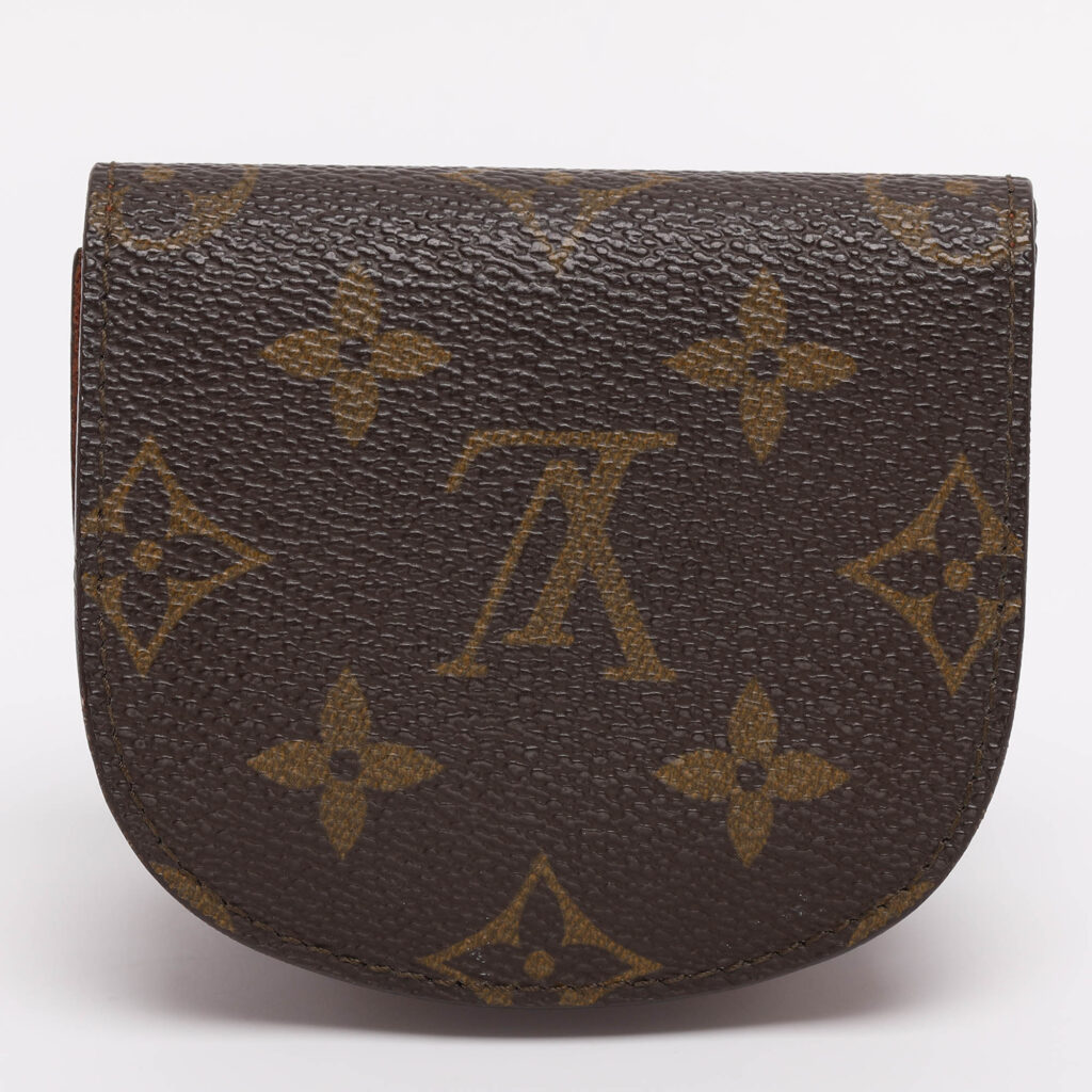 Louis Vuitton Monogram Canvas Porte-Monnaie Gousset Coin Purse Louis Vuitton Monogram Canvas Porte-Monnaie Gousset Coin Purse