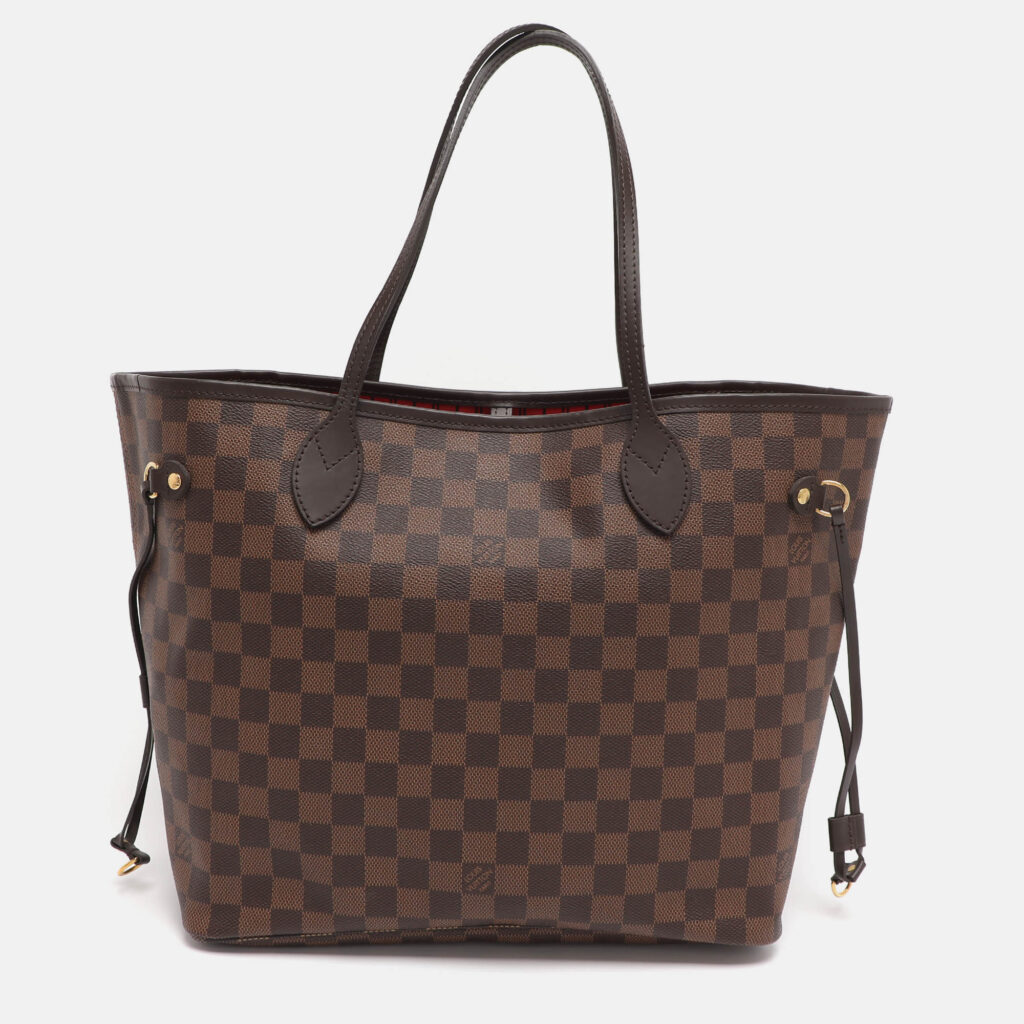 Louis Vuitton Damier Ebene Canvas Neverfull MM Bag Louis Vuitton Damier Ebene Canvas Neverfull MM Bag