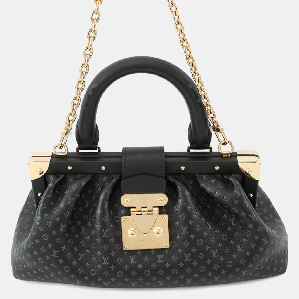 Louis Vuitton Monogramclutch Noir Nanogram Louis Vuitton Monogramclutch Noir Nanogram