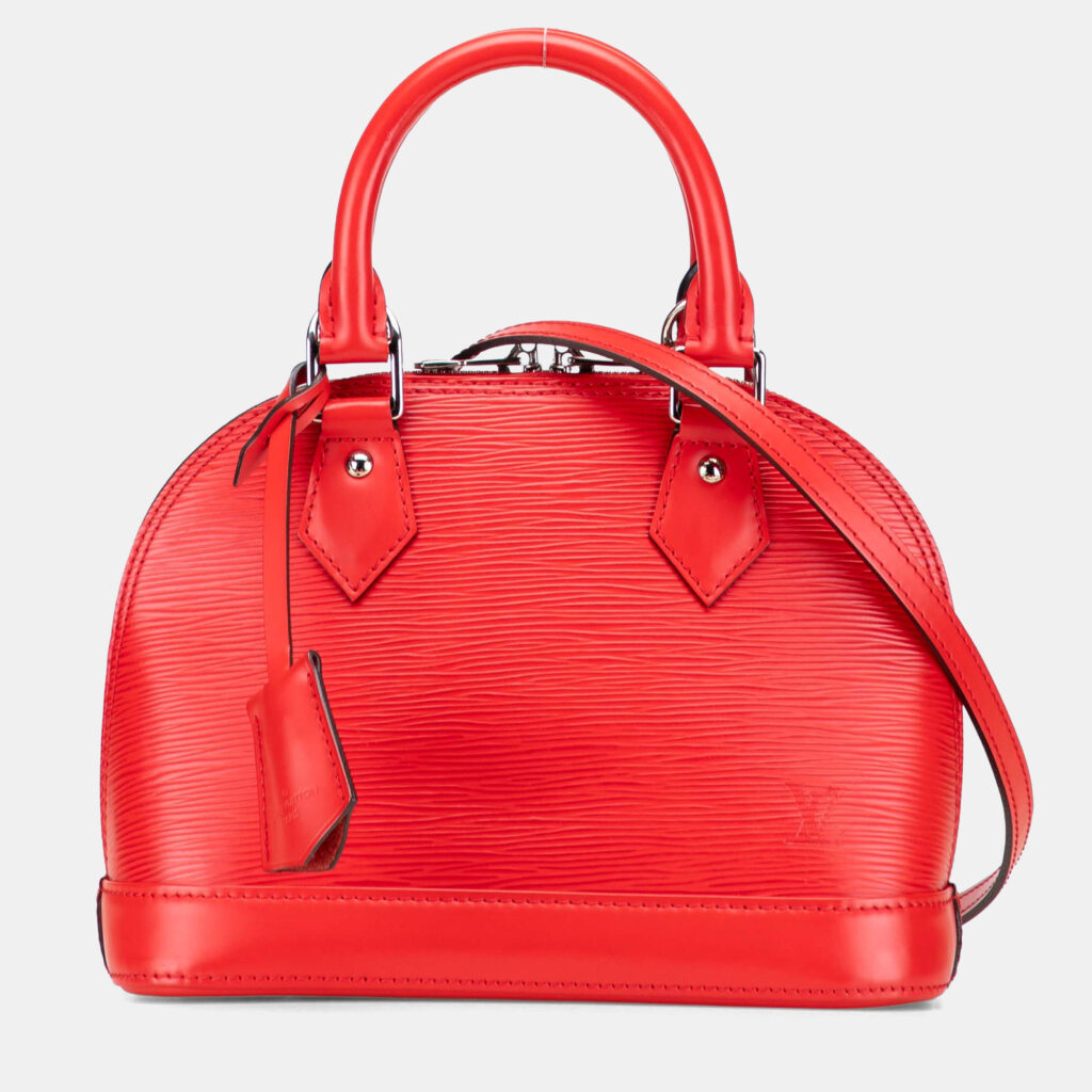Louis Vuitton Red Epi Alma BB