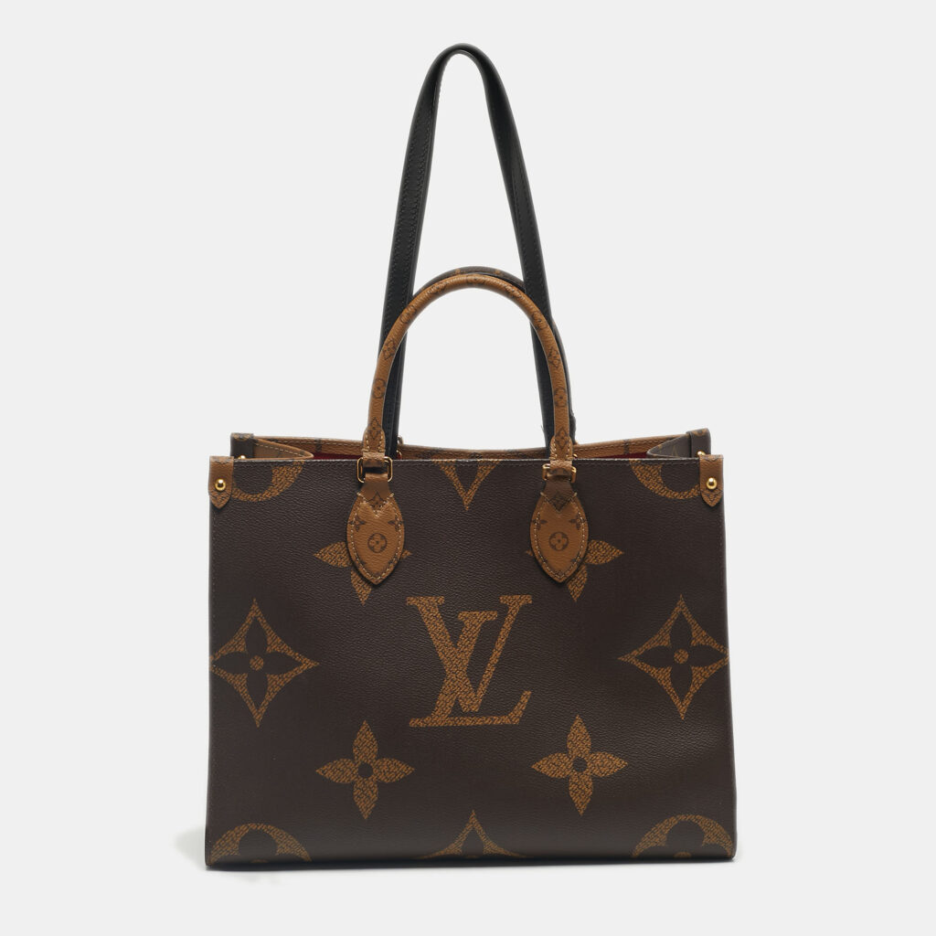 luxury-women-louis-vuitton-used-handbags-p1224598-004-1.jpg Louis Vuitton Monogram Giant Reverse Canvas Onthego MM Bag