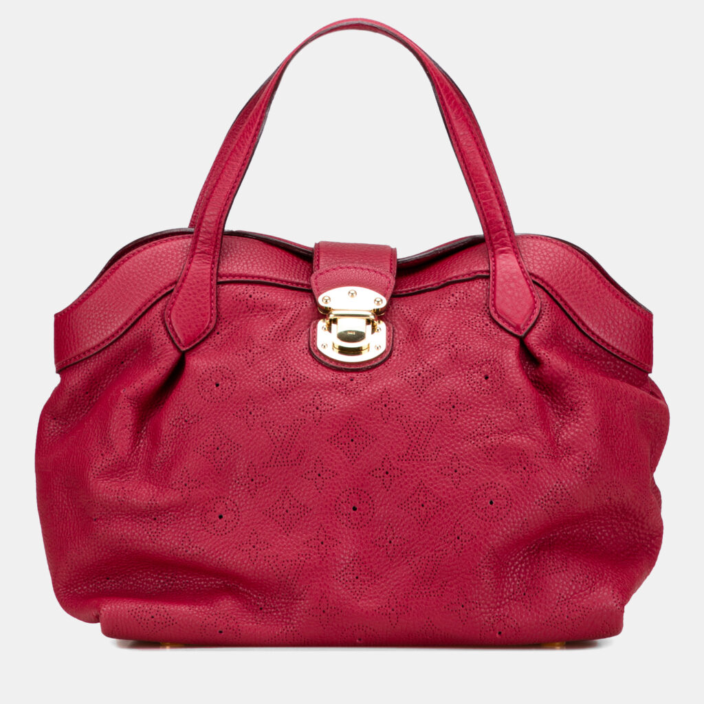 Louis Vuitton Red Monogram Mahina Cirrus PM Louis Vuitton Red Monogram Mahina Cirrus PM