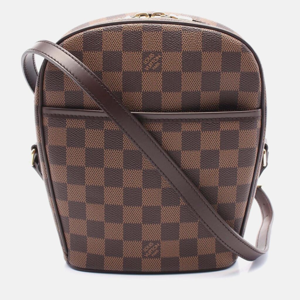 Louis Vuitton Ipanema Brown Damier Ebene Canvas Shoulder Bag Louis Vuitton Ipanema Brown Damier Ebene Canvas Shoulder Bag