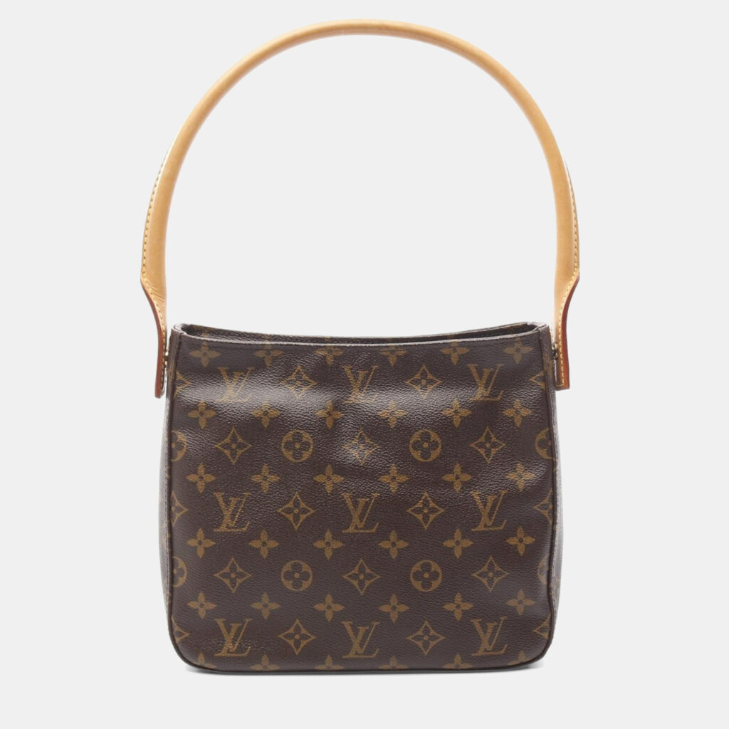 Louis Vuitton Looping MM Brown Monogram Canvas Shoulder Bag