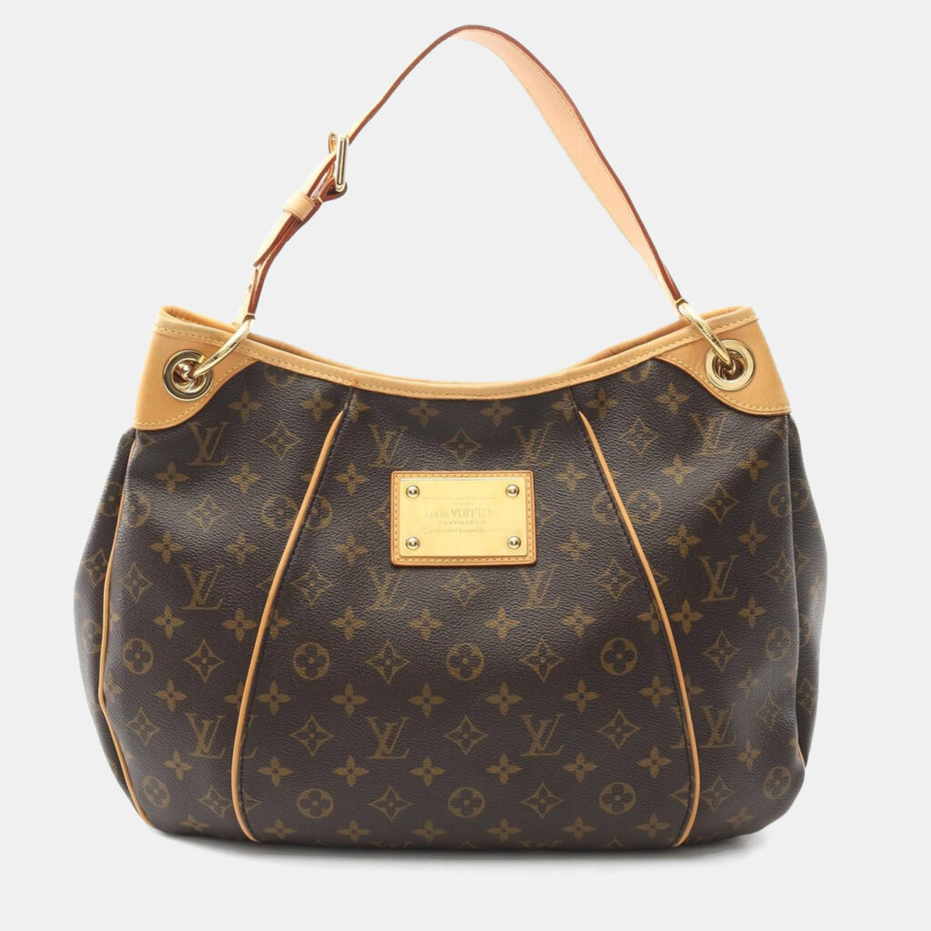 Louis Vuitton Galliera PM Brown Monogram Canvas Shoulder Bag Louis Vuitton Galliera PM Brown Monogram Canvas Shoulder Bag