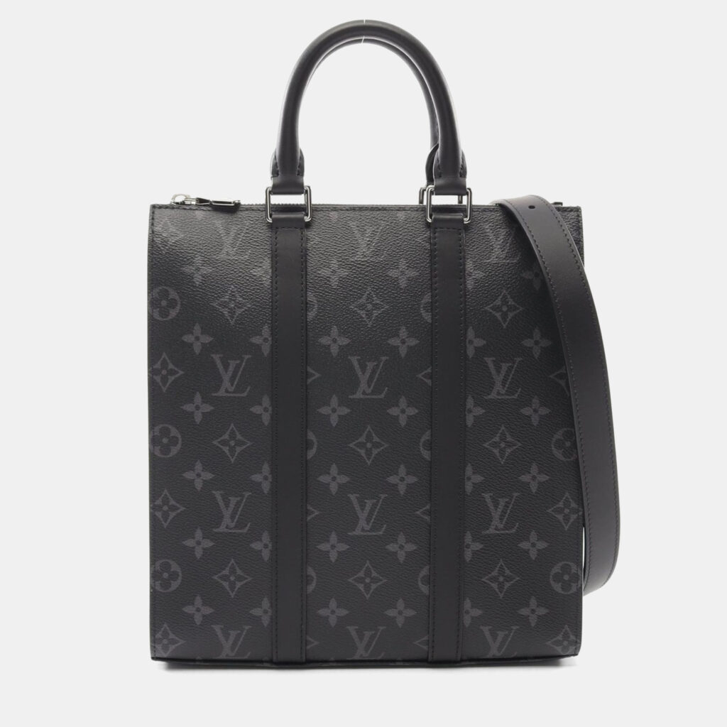 Louis Vuitton Lockme PM Black Calfskin Leather Shoulder Bag