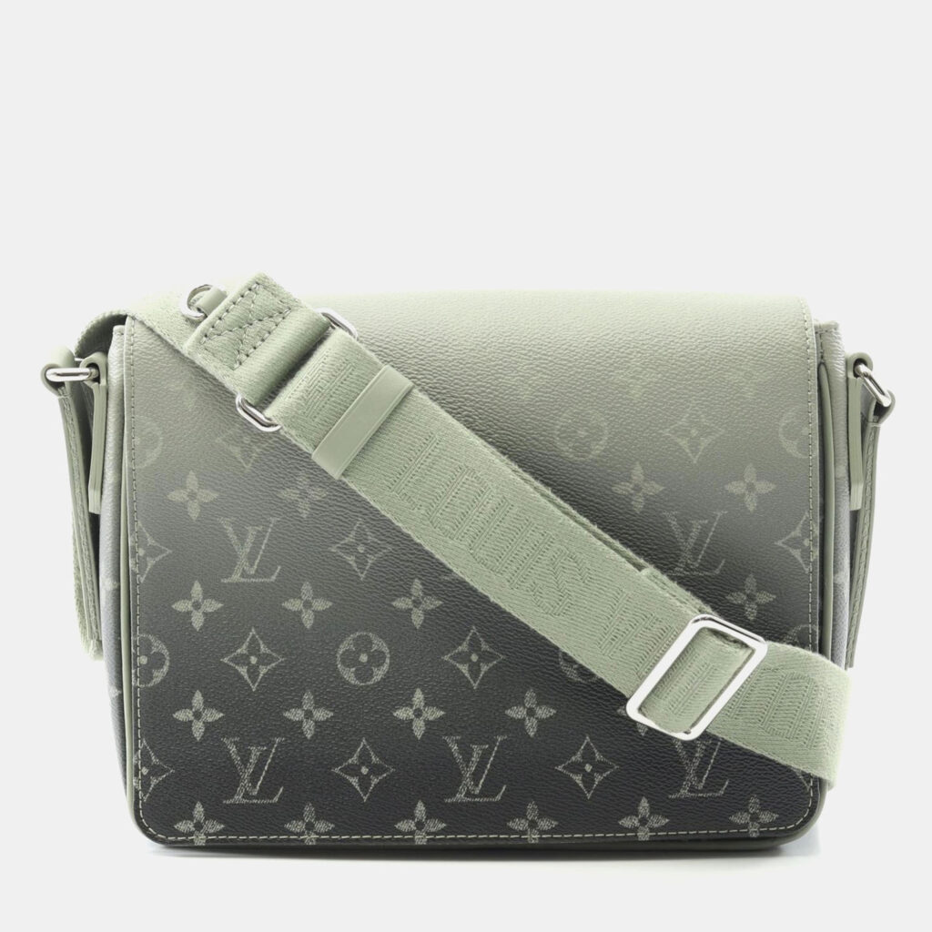 Louis Vuitton Coussin PM Green Lambskin Leather Shoulder Bag