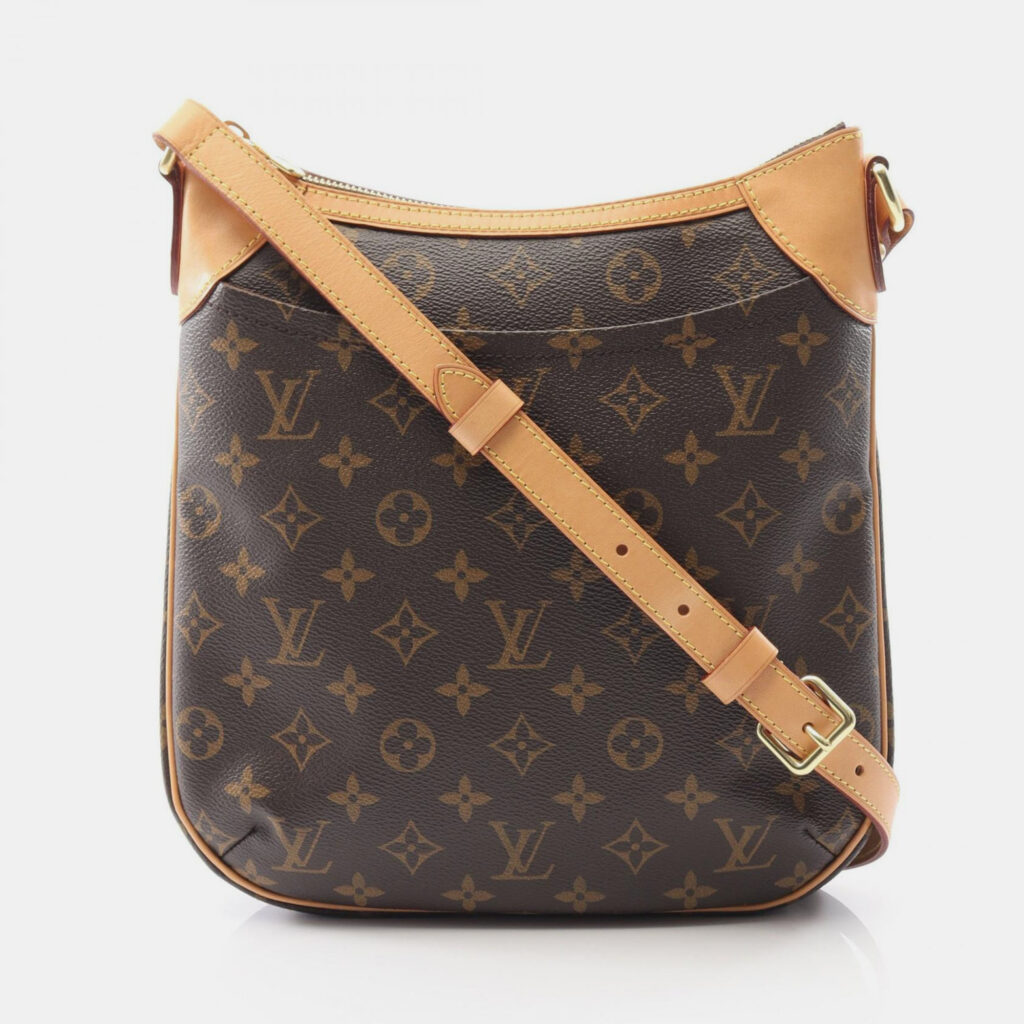 Louis Vuitton Odeon PM Brown Monogram Canvas Shoulder Bag Louis Vuitton Odeon PM Brown Monogram Canvas Shoulder Bag