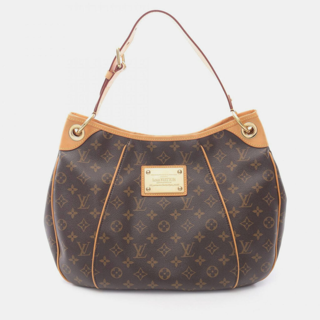 Louis Vuitton Galliera PM Brown Monogram Canvas Shoulder Bag Louis Vuitton Galliera PM Brown Monogram Canvas Shoulder Bag