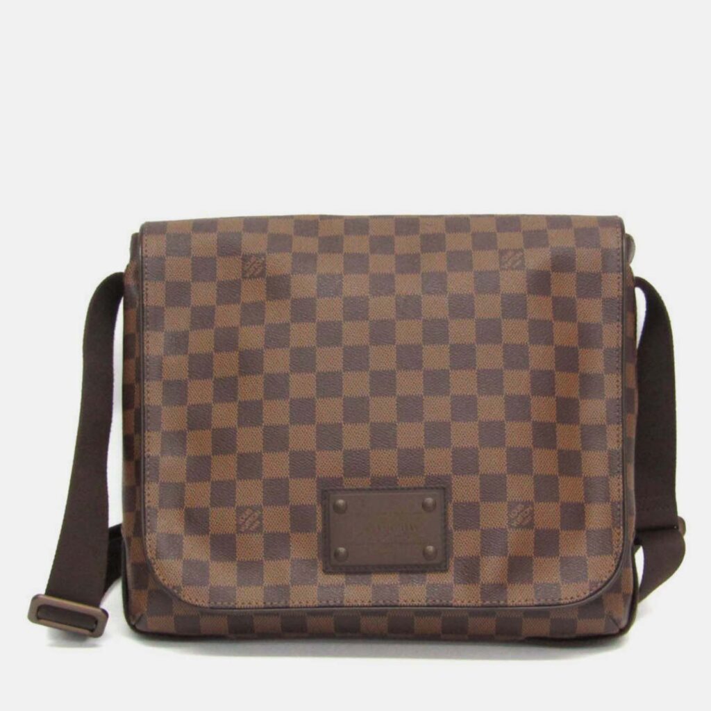 Louis Vuitton Brown Damier Brooklyn MM Shoulder Bag Louis Vuitton Brown Damier Brooklyn MM Shoulder Bag