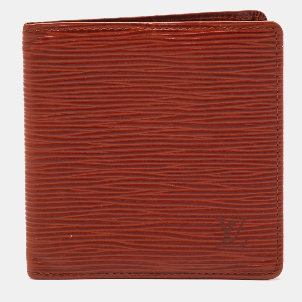 Louis Vuitton Cipango Gold Epi Leather Bifold Wallet Louis Vuitton Cipango Gold Epi Leather Bifold Wallet