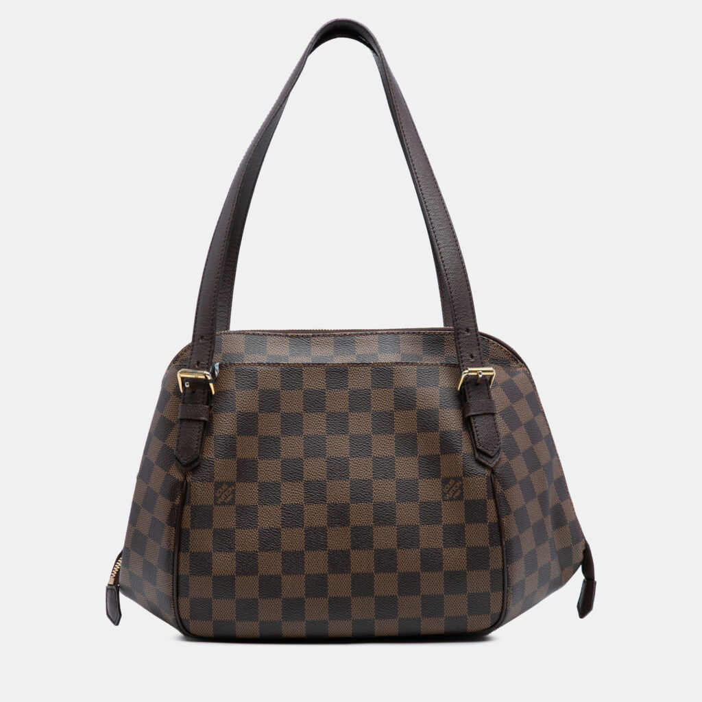 Louis Vuitton Brown Damier Ebene Belem MM Louis Vuitton Brown Damier Ebene Belem MM