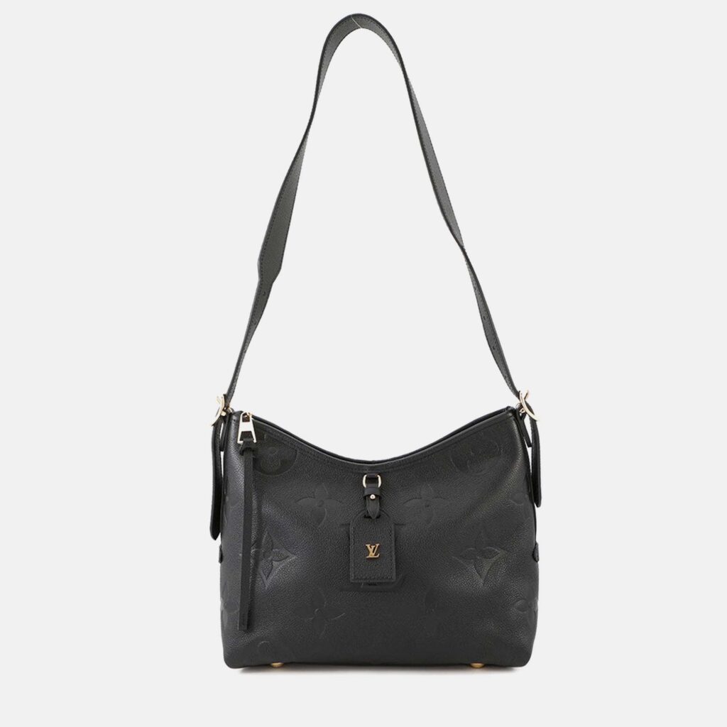 Louis Vuitton Carryall Zip Nm Noir Monogram Empreinte Leather Size Pm Louis Vuitton Carryall Zip Nm Noir Monogram Empreinte Leather Size Pm