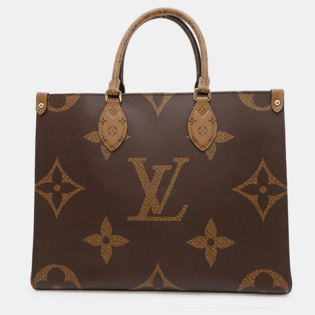 Louis Vuitton Tote Bag Monogram Reverse Giant On The Go MM Louis Vuitton Tote Bag Monogram Reverse Giant On The Go MM