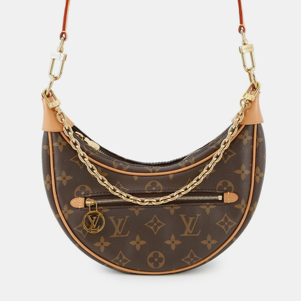 Louis Vuitton Brown Monogram Loop Shoulder Bag