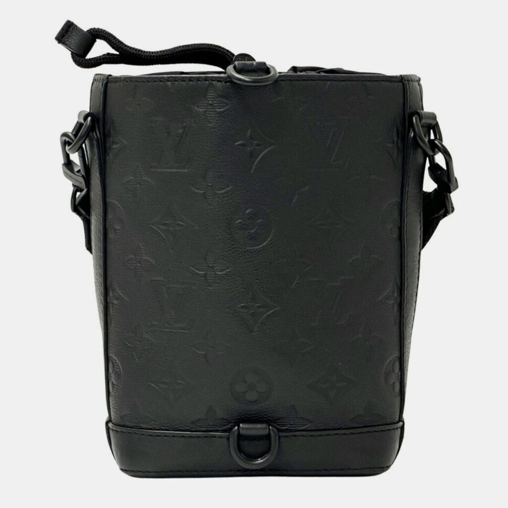 Louis Vuitton Monogram Shadow Shoulder Bag In Empreinte Nylon Noe Swing Noir Bucket Louis Vuitton Monogram Shadow Shoulder Bag In Empreinte Nylon Noe Swing Noir Bucket