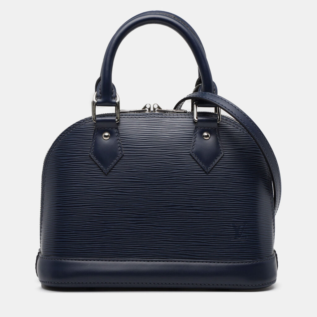 Louis Vuitton Navy Blue Epi Alma BB Louis Vuitton Navy Blue Epi Alma BB