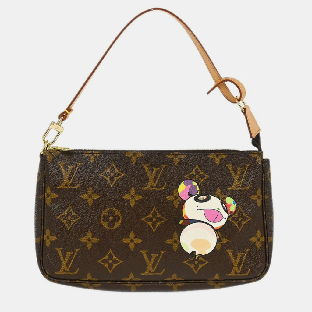 Louis Vuitton Monogram Panda Pochette Accessoires Handbag Louis Vuitton Monogram Panda Pochette Accessoires Handbag