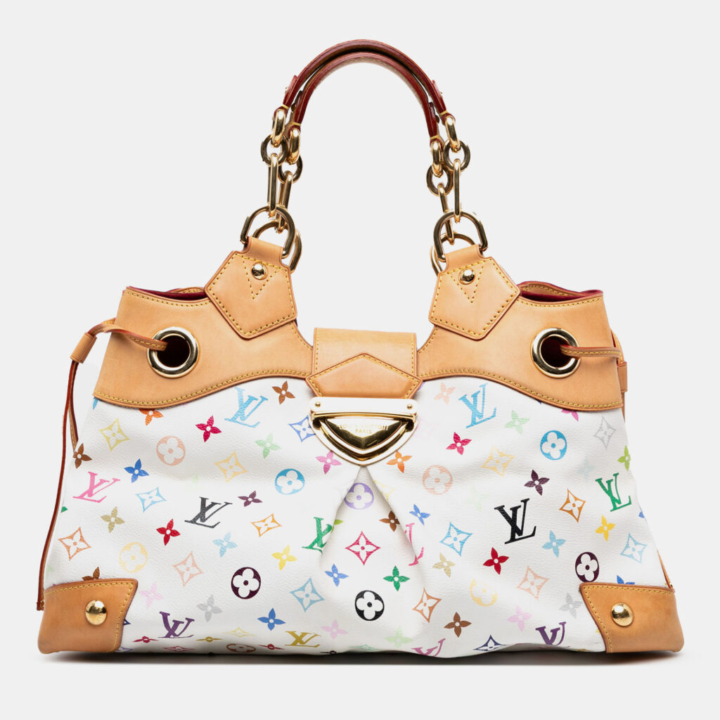 Louis Vuitton White Monogram Multicolore Ursula Louis Vuitton White Monogram Multicolore Ursula