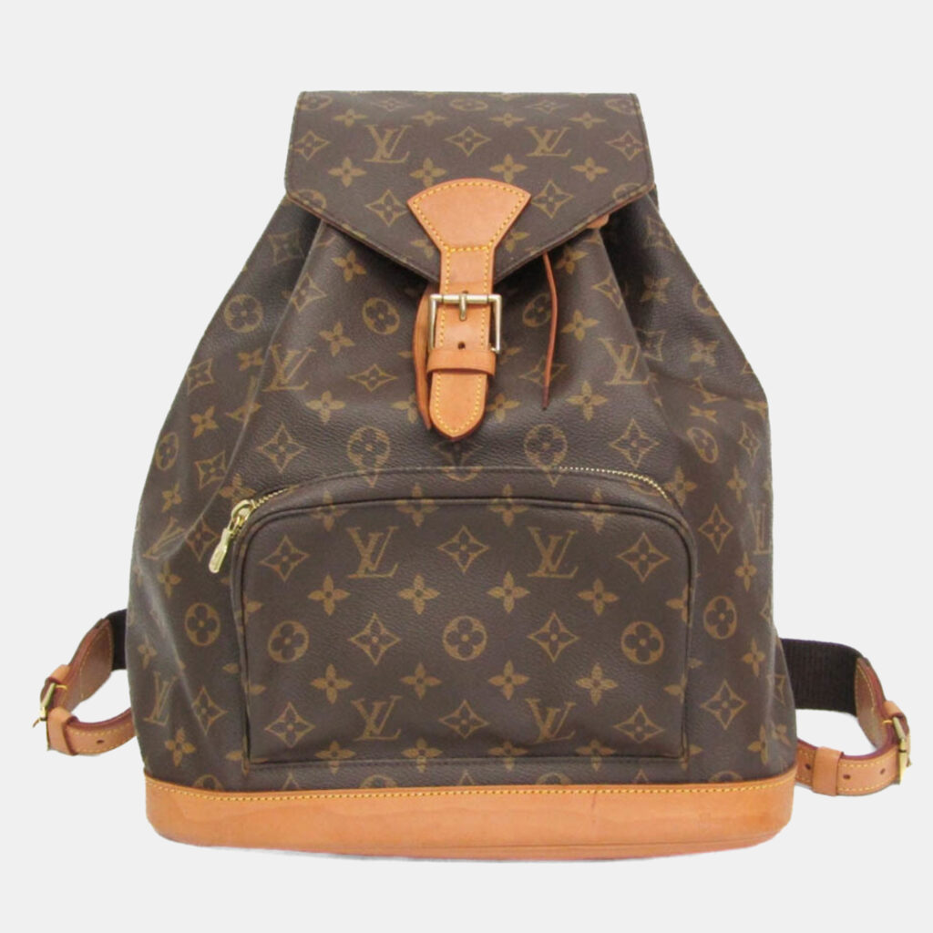 Louis Vuitton Montsouris GM Brown Monogram Canvas Backpack Louis Vuitton Montsouris GM Brown Monogram Canvas Backpack