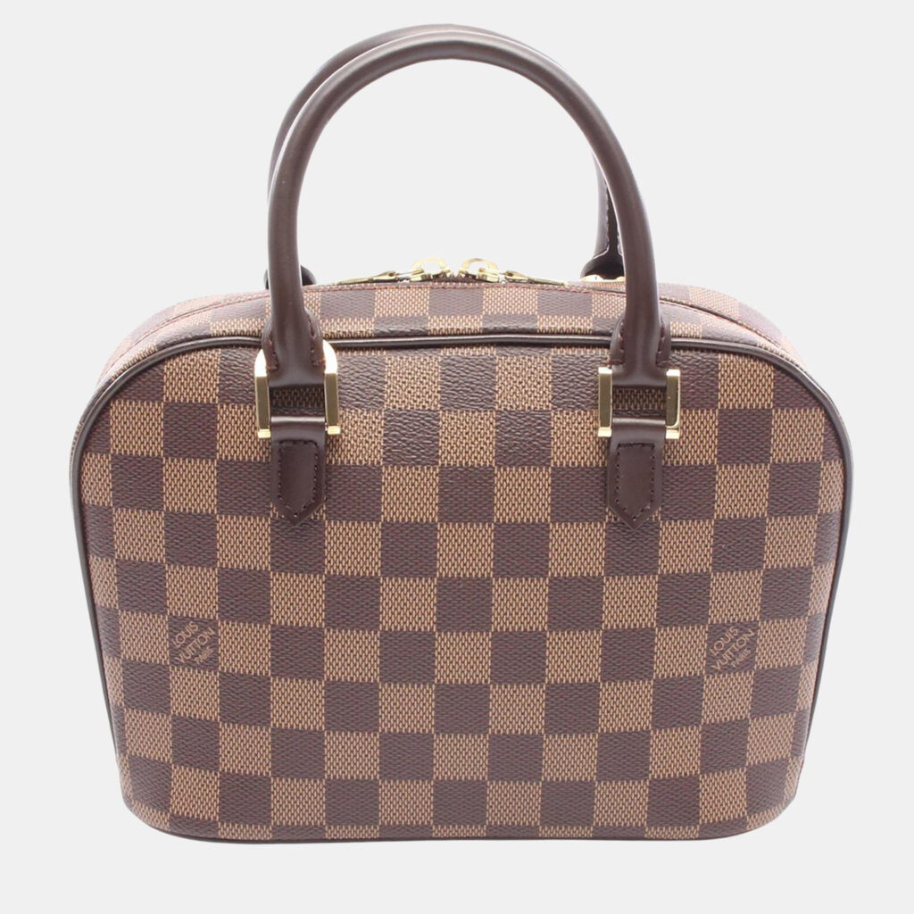 Louis Vuitton Sarria Mini Brown Damier Ebene Canvas Top Handle Bag