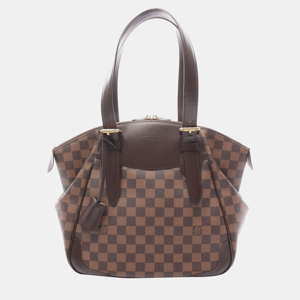 Louis Vuitton Brown Damier Ebene Verona MM Louis Vuitton Brown Damier Ebene Verona MM