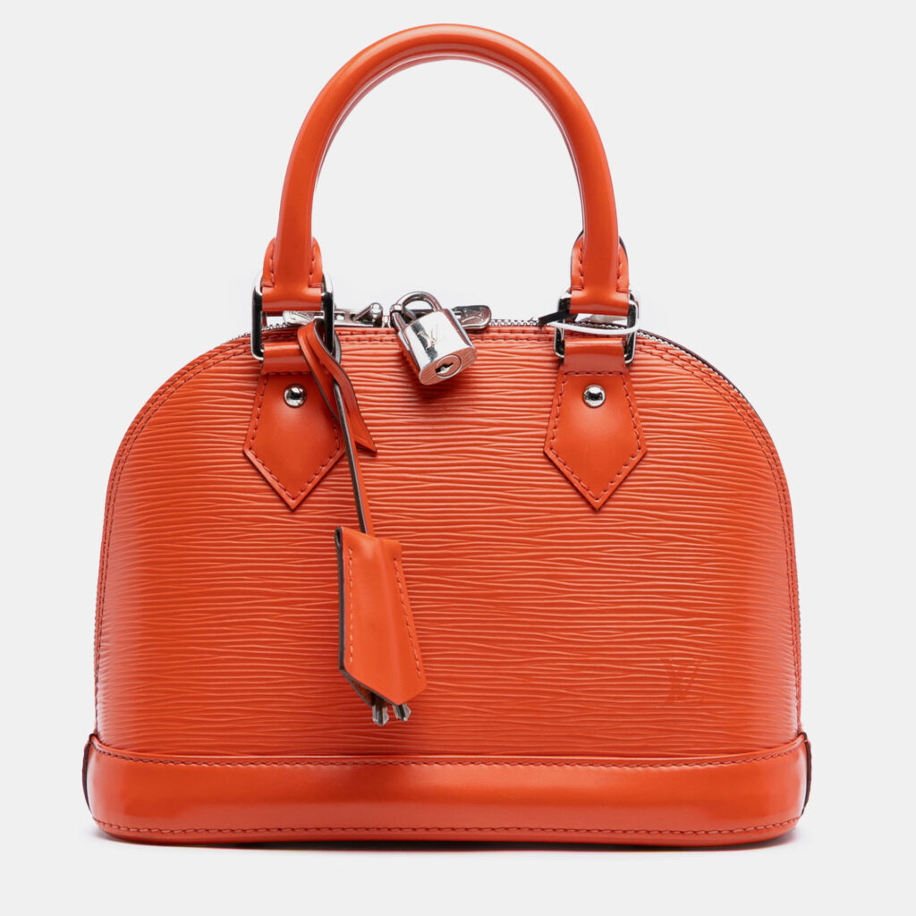 Louis Vuitton Alma BB Epi Leather Top Handle Bag