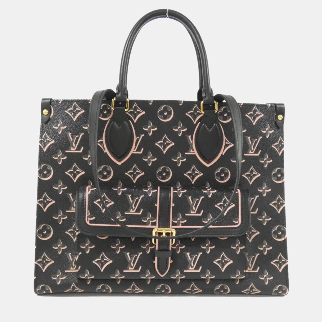 Louis Vuitton Fall For You OnTheGo MM Monogram Canvas Tote Bag Louis Vuitton Fall For You OnTheGo MM Monogram Canvas Tote Bag