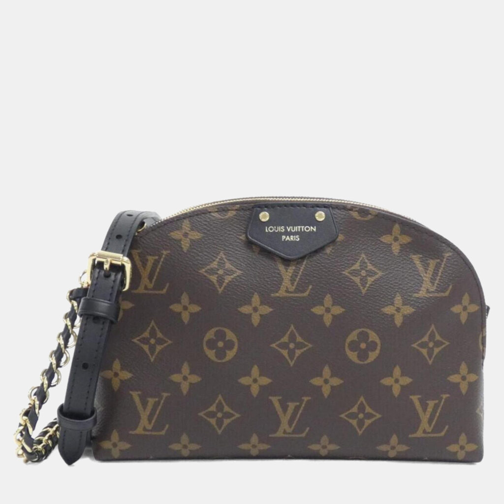 Louis Vuitton Monogram Bee Alma Chain Canvas Shoulder Bag Louis Vuitton Monogram Bee Alma Chain Canvas Shoulder Bag
