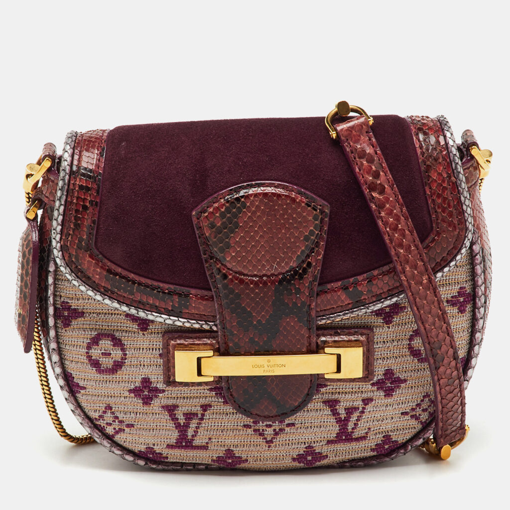 Louis Vuitton Python Monogram Empire Ponant Bag Louis Vuitton Python Monogram Empire Ponant Bag