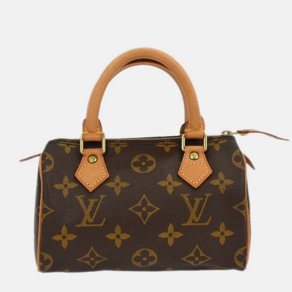 Louis Vuitton Monogram Mini Speedy Top Handle Bag Louis Vuitton Monogram Mini Speedy Top Handle Bag