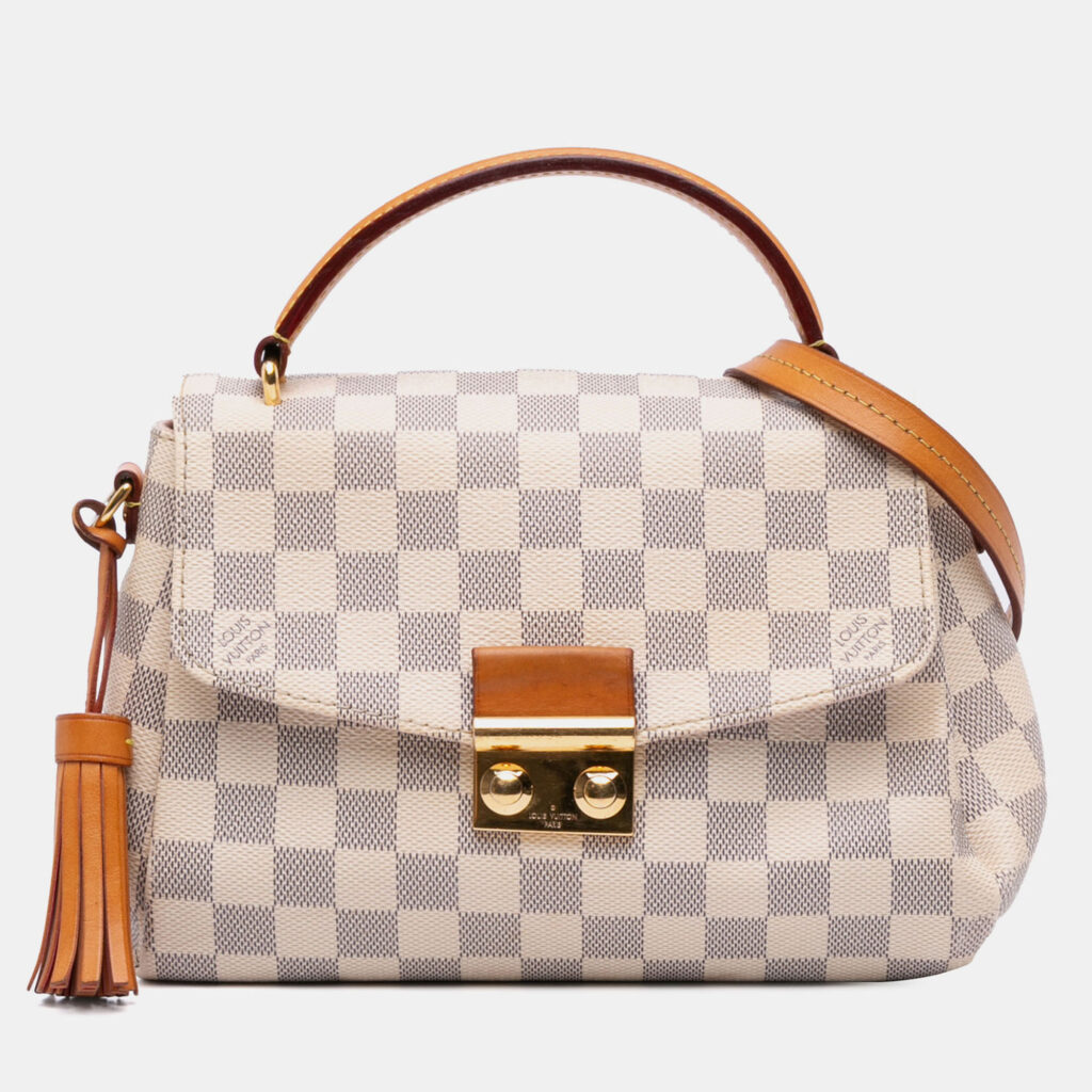 Louis Vuitton Croisette Damier Azur Canvas Crossbody Bag